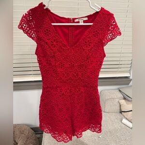 Miami Lace Romper